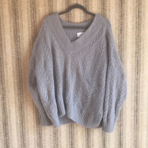 LUCKY BRAND sweater size extra large silver XL - Picture 1 of 5
